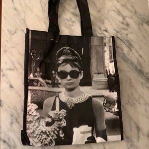 Breakfast at Tiffany’s Audrey Hepburn tote bag